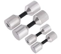 Perno flangia Set di 4 flange Flangia a due fori 1-5/8in & 1-1/8in Diameter