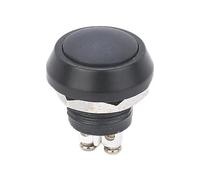 Perno interruttore antivandalismo in lega Zn-Al da 12 mm e terminale a vite, 1 pezzo(Black screw terminal)