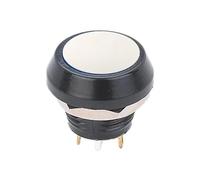 Perno interruttore antivandalismo in lega Zn-Al da 12 mm e terminale a vite, 1 pezzo(White pin terminal)