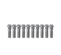 Perno Mozzo Ruota Posteriore Bullone Per Ford Per Transit Per MK4 | Perno Mozzo Ruota Posteriore 10 Pezzi Bullone M16x55 Ruota Posteriore Singola 15 Pollici Bullone Cerchio