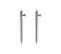 PERNO PER CINTURINO TACTICAL 20mm - Compatibile con orologi universali, sistema di rilascio rapido Argento, Material