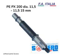 Perno per Ingranaggio Multiplo Vespa PE PX 200 dia. 11,5 - 11,5 15 mm