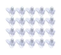 perno per mensola Pioli for borchie da 20 pezzi con ripiani in metallo per scaffalature(1-Transparent)