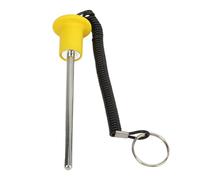 Perno per Pila Pesi da Palestra, Perno di Bloccaggio Selettore Magnetico Diametro 8 Mm con Accessorio da Palestra con Cordino per Esercizi di Allenamento Fitness