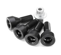 Perno per ruota Compatibile con BMW E32 E34 Serie 1 3 5 6 Per Mini 1 Set M12 X 1.5 Set bulloni antifurto ruote OE 36136786419 36131180882 36136764057