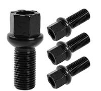 Perno per ruota Compatibile con per Tiguan per Passat per Skoda per Fabia 4 bulloni per ruote dadi per ruote elementi di fissaggio in lega M14x1,5mm