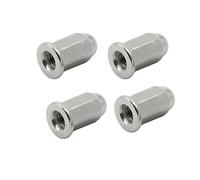 Perno per ruota Compatibile con Yamaha 4 pezzi M6 M8 M10 filettatura a cupola dadi e bulloni elementi di fissaggio per cerchi in lega M6 x 1,25 M8 x 1,25 M10 x 1,25(M6 X 1.25)