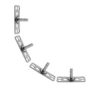 PERNO prigioniero FILETTATO inox SM1/T38 M8 x 30 mm - 10 pz