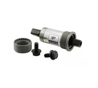 Perno quadro 115mm movimento a cassetta acciaio,filetto BSA ø34,75,scatola 68mm