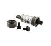 perno quadro misura 122,5mm movimento a cassetta acciaio bsa, filetto 0 34,75, s