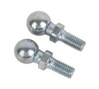 Perno Sferico Arp M8 Perno Bola 8mm Perno Bola 8mm Bullone A Ricircolo Di Sfere, 2 Pezzi Bullone A Ricircolo Di Sfere M8 In Acciaio Inossidabile Per Puntoni A Gas Cofano A Sfera