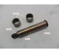 PERNO SOSPENSIONE RUOTA ANTERIORE CON CUSCINETTI PIAGGIO VESPA 50 90 125 OMB 857