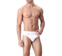 PEROFIL 3 Pezzi Slip Medio 100% Filo Scozia MILORD, Bianco 3