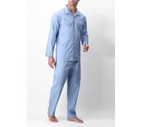 PEROFIL ATENE Pigiama Aperto Cotone BLU-AZZURRO-AVIO