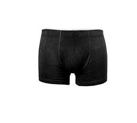 PEROFIL BOXER UOMO BIPACK PARIGAMBA 100% COTONE LYCRA NERO 24526 TAGLIA 5-LARGE