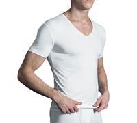PEROFIL 4s - 4 Seasons New - T-Shirt Collo V Art. 24189, Bianco, 4 - M