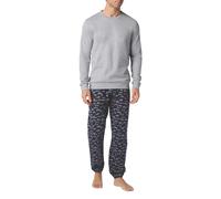 PEROFIL Pigiama Lungo Uomo Cotone Felpato ART. VPRT93208