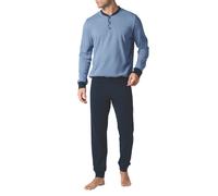 PEROFIL Pigiama Lungo Uomo Cotone Felpato ART. VPRT93209