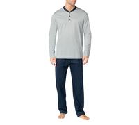 PEROFIL Pigiama Uomo Lungo Cotone Leggero Estivo Art. VPRT93367