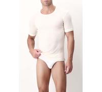PEROFIL T-shirt M/M Girocollo Lana Seta BIANCO