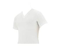 PEROFIL X-Touch Maglia Mezza Manica Collo V Bianco 24351 TG. 7-XXL