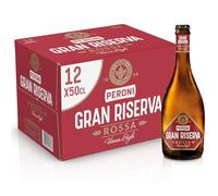 Peroni Birra Gran Riserva Rossa, Cassa con 12 Bottiglie da 50 cl, 6 L, Tipo Vienna Style dal Gusto Corposo con Aroma di Malto e Caramello, Gradazione Alcolica 5.2% Vol