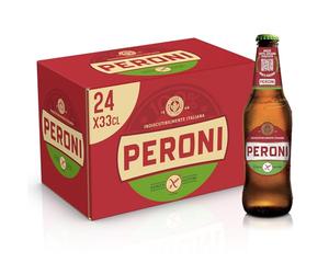 Peroni Birra Senza Glutine, Gusto Moderatamente Amaro, 24 Bottiglie 33cl