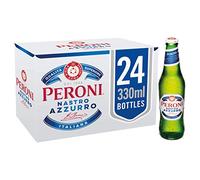 Peroni Bottiglie Lager di Nastro Azzurro, 24 x 330 ml