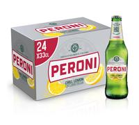 Peroni Chill Lemon Birra al Limone, Cassa Birra con 24 Birre in Bottiglia da 33