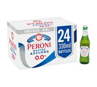 Peroni Nastro Azzurro, 0,0% ABV, 24 x 33cl