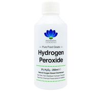 Perossido di idrogeno per uso alimentare - Grado più puro 3% - 250 ml - Non stabilizzato e senza additivi - 10 Vols