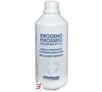PEROSSIDO IDROGENO 3% 200 ML ACQUA OSSIGENATA 10 VOLUMI STABILIZZATA