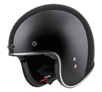Peroz Jidre Casco aperto, nero metallico, Taglia XS
