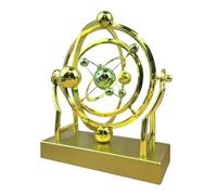Perpetual Motion, Physics Machine Swinging Model, 9,02 x 8,86 pollici Compact Design, Creative Science Gadgets Swinging Mechanics Decor for Study Room, Table and Educational Use