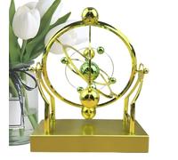 Perpetual Motion, Physics Model, 9.02x8.86 Inches Creative Science Gadget, Mechanics Demonstration, Physics Swinging Machine for Table Decor, Kids, and Study Room