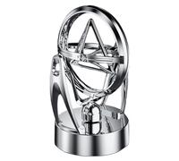 Perpetuum Mobile, giocattolo da scrivania con energia cinetica | Perpetuum Motion - Modello a pendolo orbitale Newton alimentato USB, ornamento magnetico orbitale, modello educativo