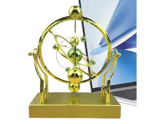 Perpetuum Mobile - Modello girevole da 9 pollici | Giocattoli educativi in ABS - Arredamento da scrivania con meccanica di fisica creativa per bambini e adulti Imparare stimolando il gioco e