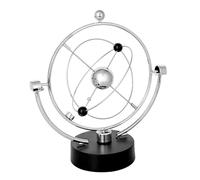 Perpetuum Motion Swing Ball Art Cinetica | Palla Pendolo Elettrico Per Giocattolo Da Scrivania, Decorazione Da Tavolo Innovativo, Giocattolo Fisico Equilibrio Per Ufficio Domestico, Regali Spaziali