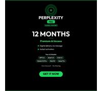 Perplexity Pro AI - 12 Mesi (1 Anno) GLOBAL Subito - Tramite Messaggio eBay