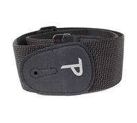 Perri’s Leathers LTD Guitar Strap, 2” Wide Polypro Nylon, Vegan Ends, Adjustable Length, (NWS20I-1807) Black