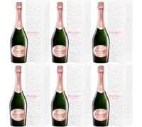 Perrier-Jouët - Champagne Blason Rosé con astuccio - Set di 6 x 75 cl