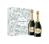 Perrier Jouët Grand Brut Champagne AOC 2 bottiglie da 0,75 l, Cofanetto