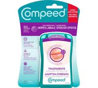 Perrigo Compeed Trattamento Herpes Labiale - 15 Cerotti Trasparenti