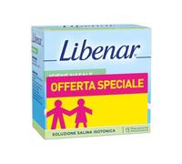Perrigo PERRIGO Libenar Igiene Nasale - Soluzione Salina Isotonica - 15 Flaconcini - Promo