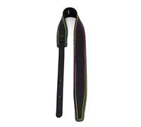 Perri's Leathers BM25RTD-7513 | 2.5" Multi-Colour Thread Guitar Strap - Adjustable lengths 44.5” to 53" Long