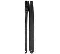 Perri's Leathers Guitar Strap (EM2-6552-XL), Black, Extra Long