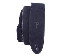 Perri's Leathers Ltd. - 1 Tracolla per Chitarra - Imbottitura in Pelle di montone - Pelle - Lunghezza regolabile - Blu marino (DL325S-206)