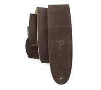 Perri's Leathers Ltd. - 1 Tracolla per Chitarra - Imbottitura in Pelle di montone - Pelle - Lunghezza regolabile - Marrone (DL325S-201)