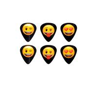 Perri's Leathers Ltd. - Motion Guitar Picks - emoji - Good Vibes - Official Licensed Product - 6 Pack - MADE in CANADA.