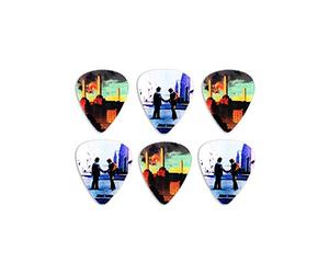 Perri's Leathers Ltd. - Motion Guitar Picks - Pink Floyd - Wish You Were Here/Animals - Official Licensed Product - 6 Pack - MADE in CANADA.